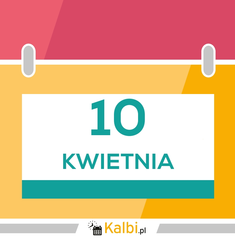 10 Kwietnia 2021 Kartka Z Kalendarza Kalbi