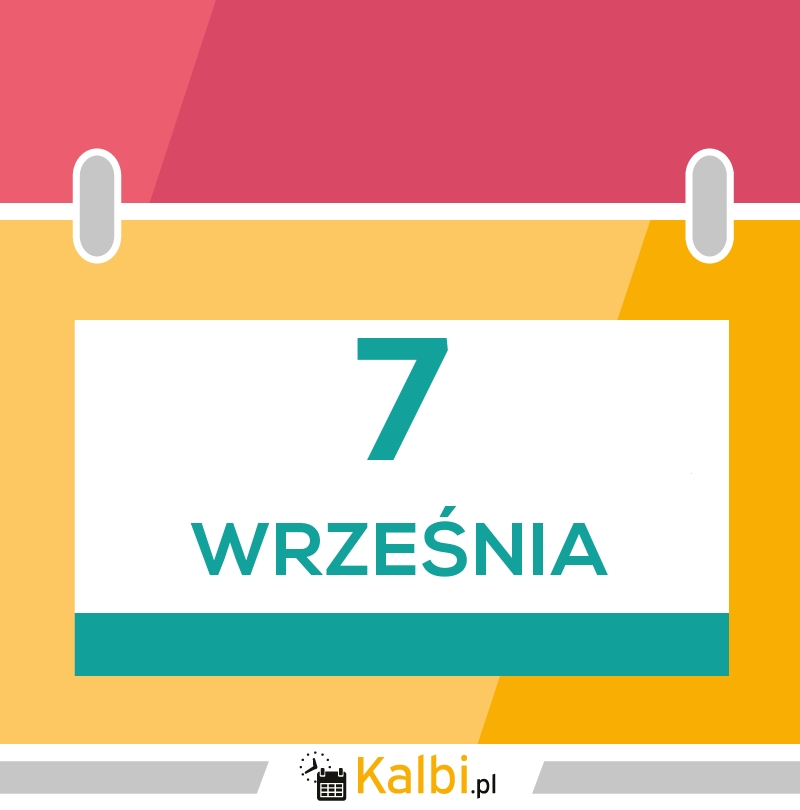 7 września 2020 - kartka z kalendarza Kalbi